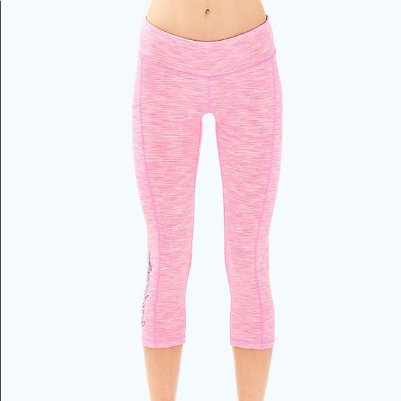 Lilly Pulitzer luxletic crop pants - Picture 1 of 6